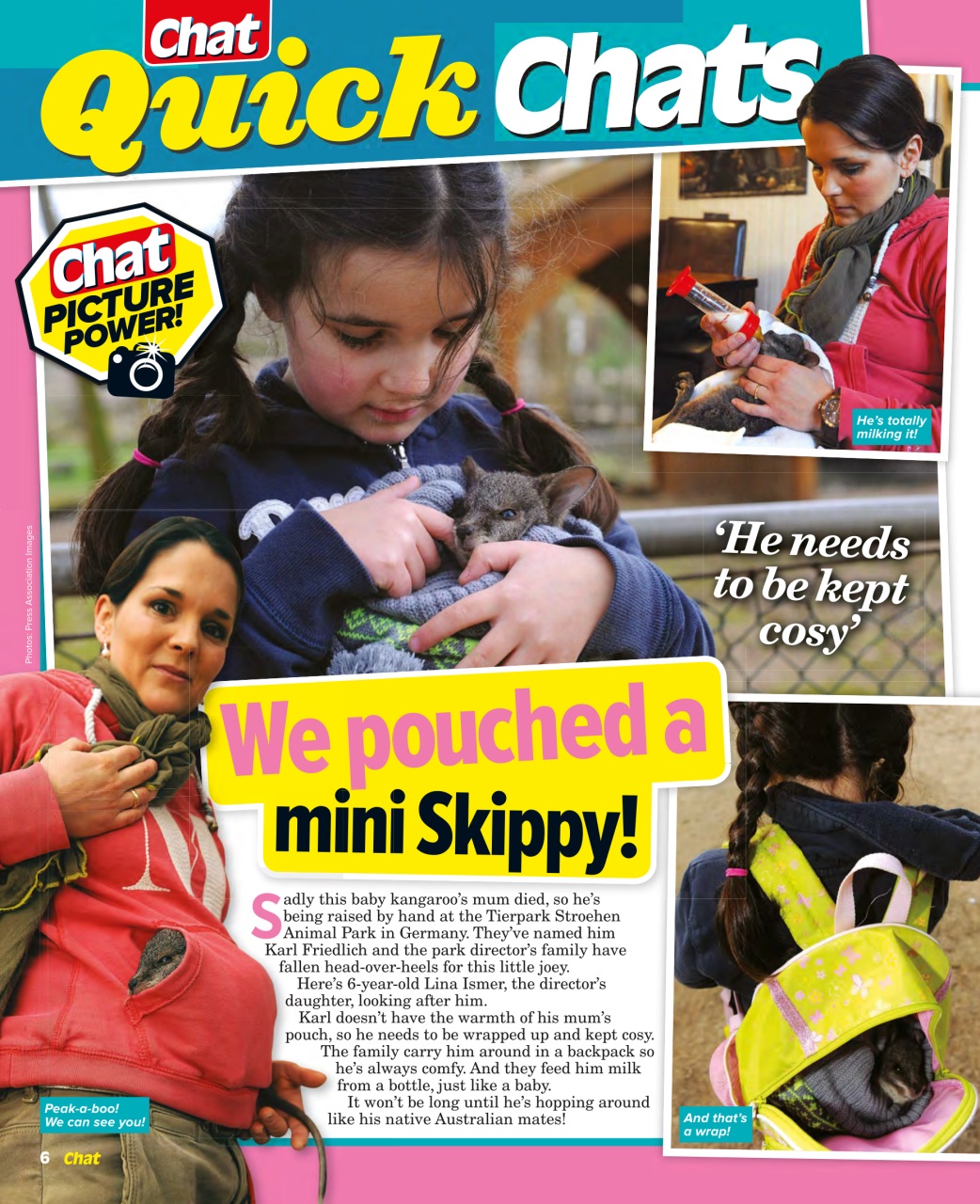 Chat Specials Preview Pages