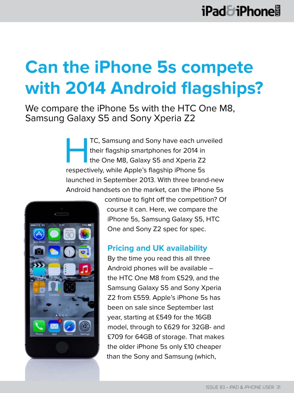 iPad and iPhone User Preview Pages