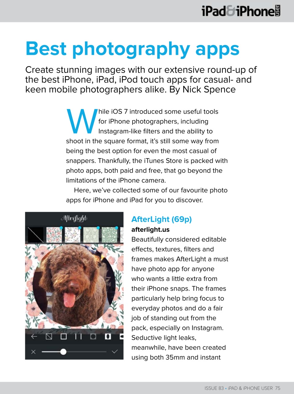 iPad and iPhone User Preview Pages