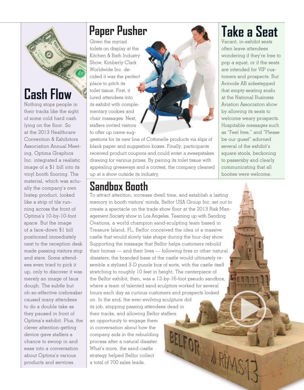 EXHIBITOR Magazine Preview Pages