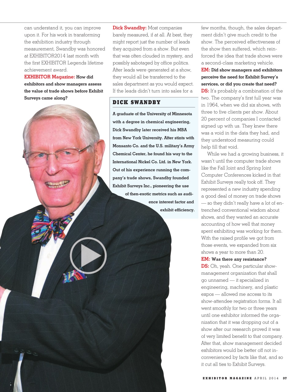 EXHIBITOR Magazine Preview Pages