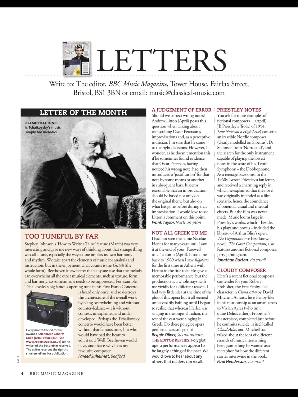 BBC Music Magazine Preview Pages