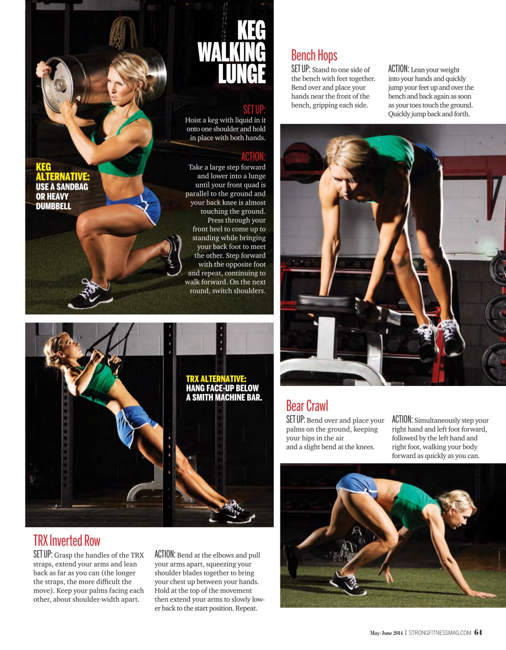 Strong Fitness Preview Pages