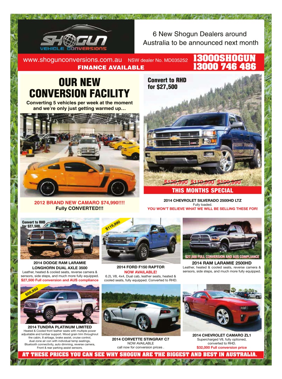 JUST CARS Preview Pages