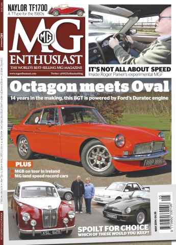 MG Enthusiast issue Vol.44 No.5 Octagon meets Oval