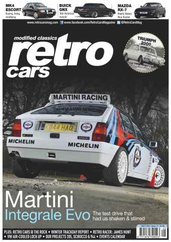 Retro Cars issue No.71 Martini - Integrale Evo