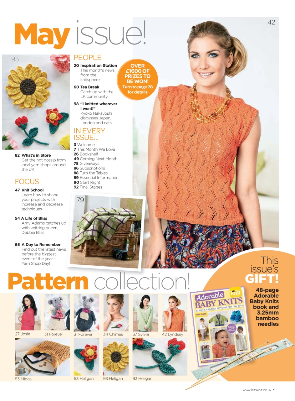 Let's Knit Preview Pages