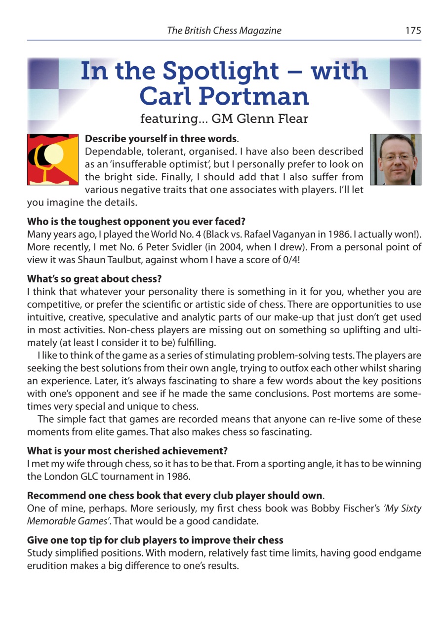 British Chess Magazine Preview Pages
