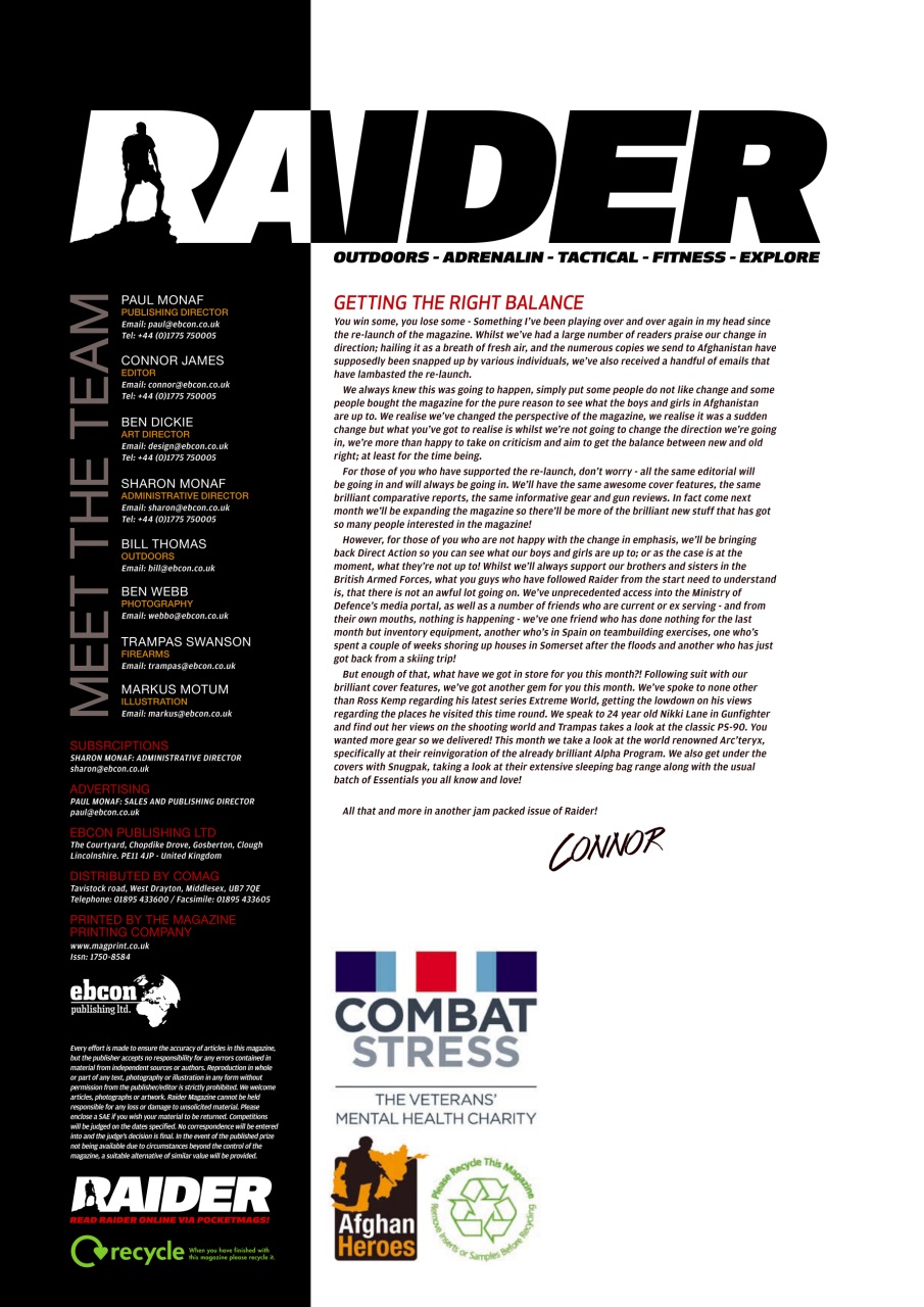 Raider Preview Pages