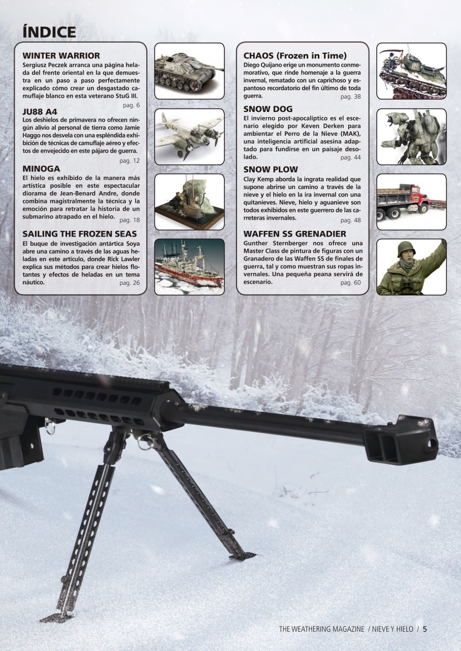 The Weathering Magazine Spanish Version Preview Pages