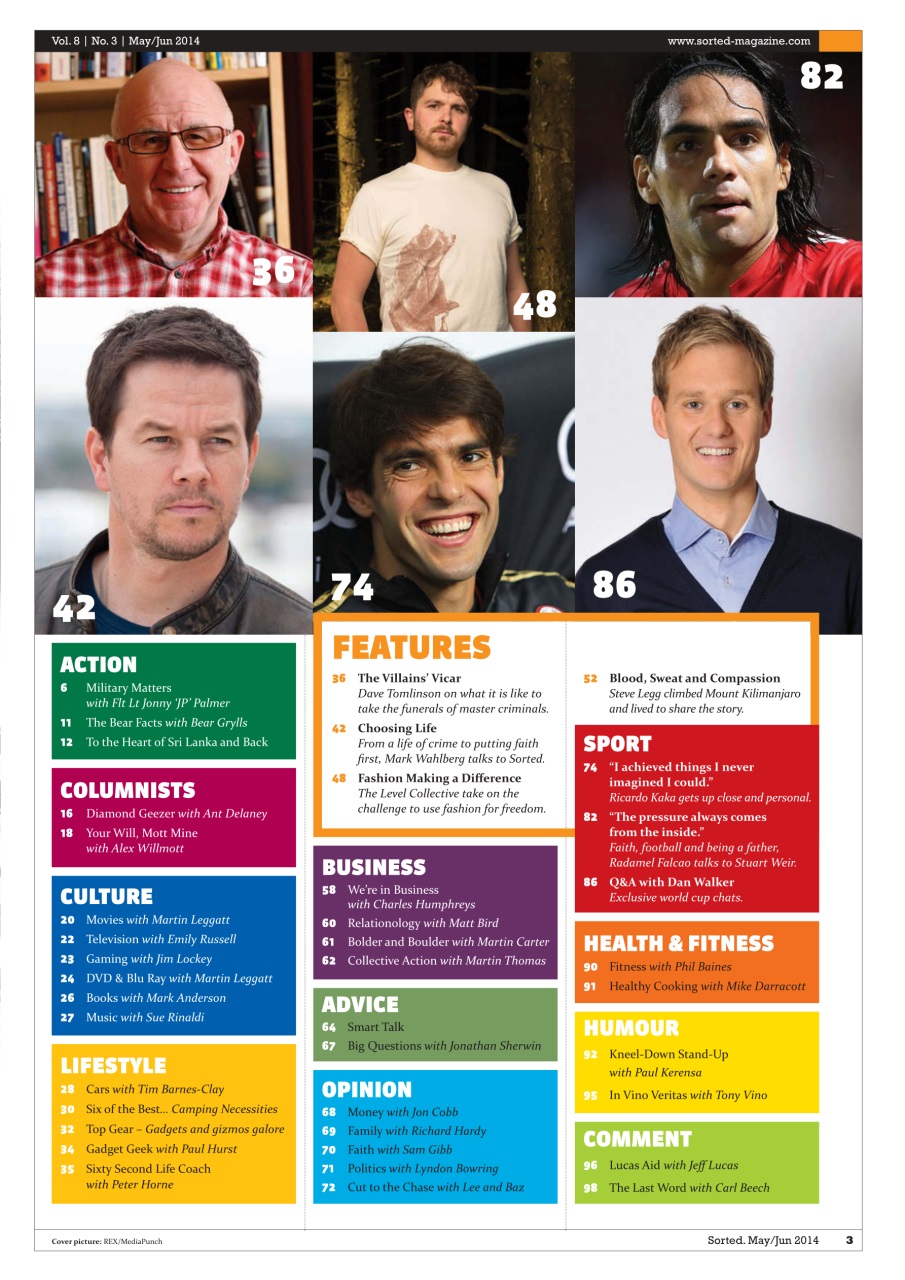 Sorted Magazine – The men's mag with morals Preview Pages