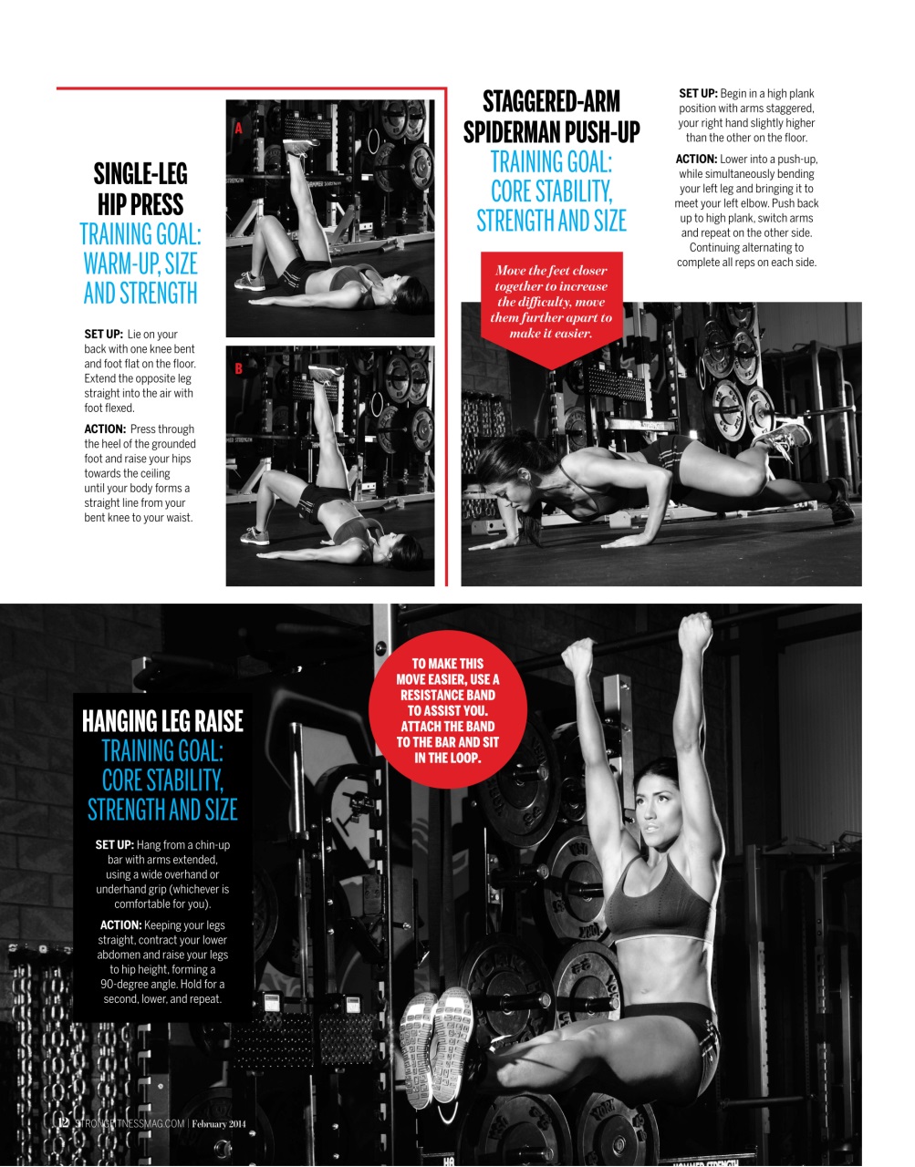 Strong Fitness Preview Pages