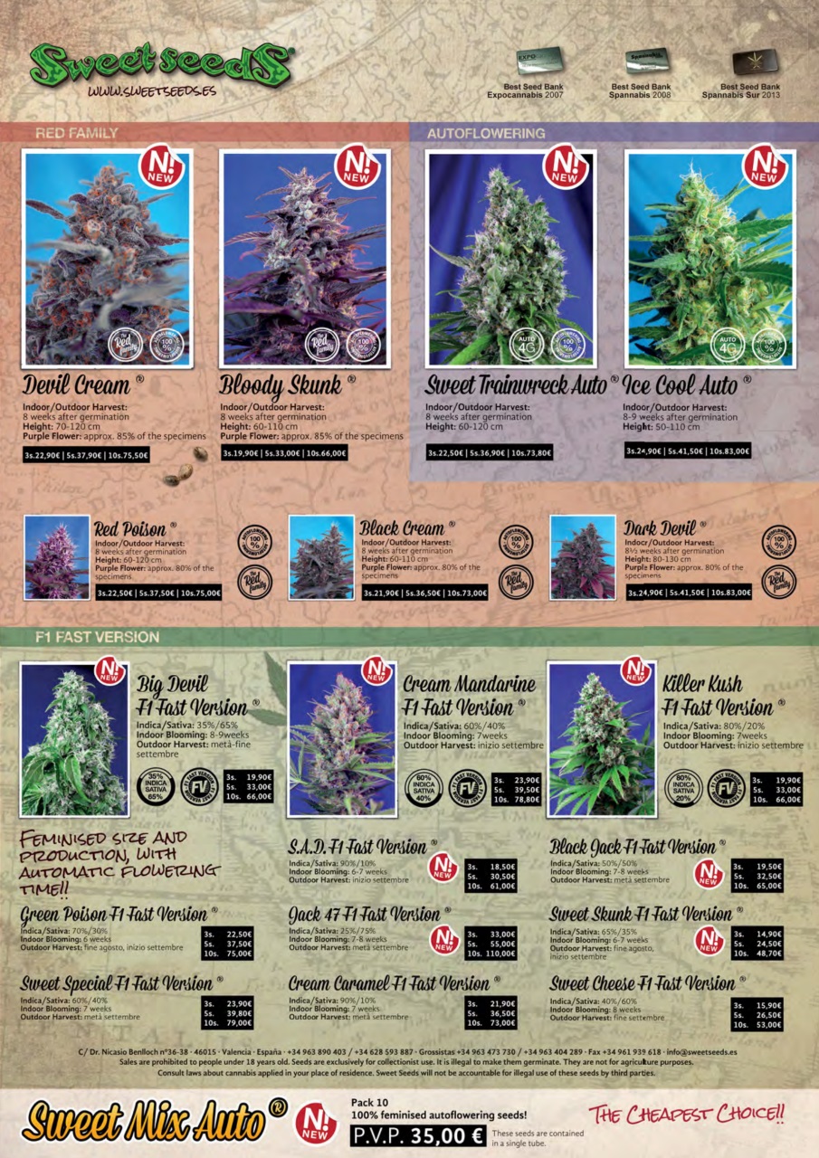 Weed World Preview Pages