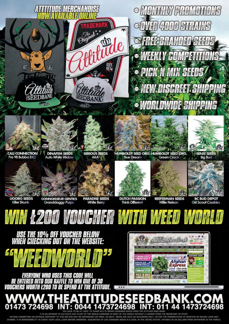 Weed World Preview Pages