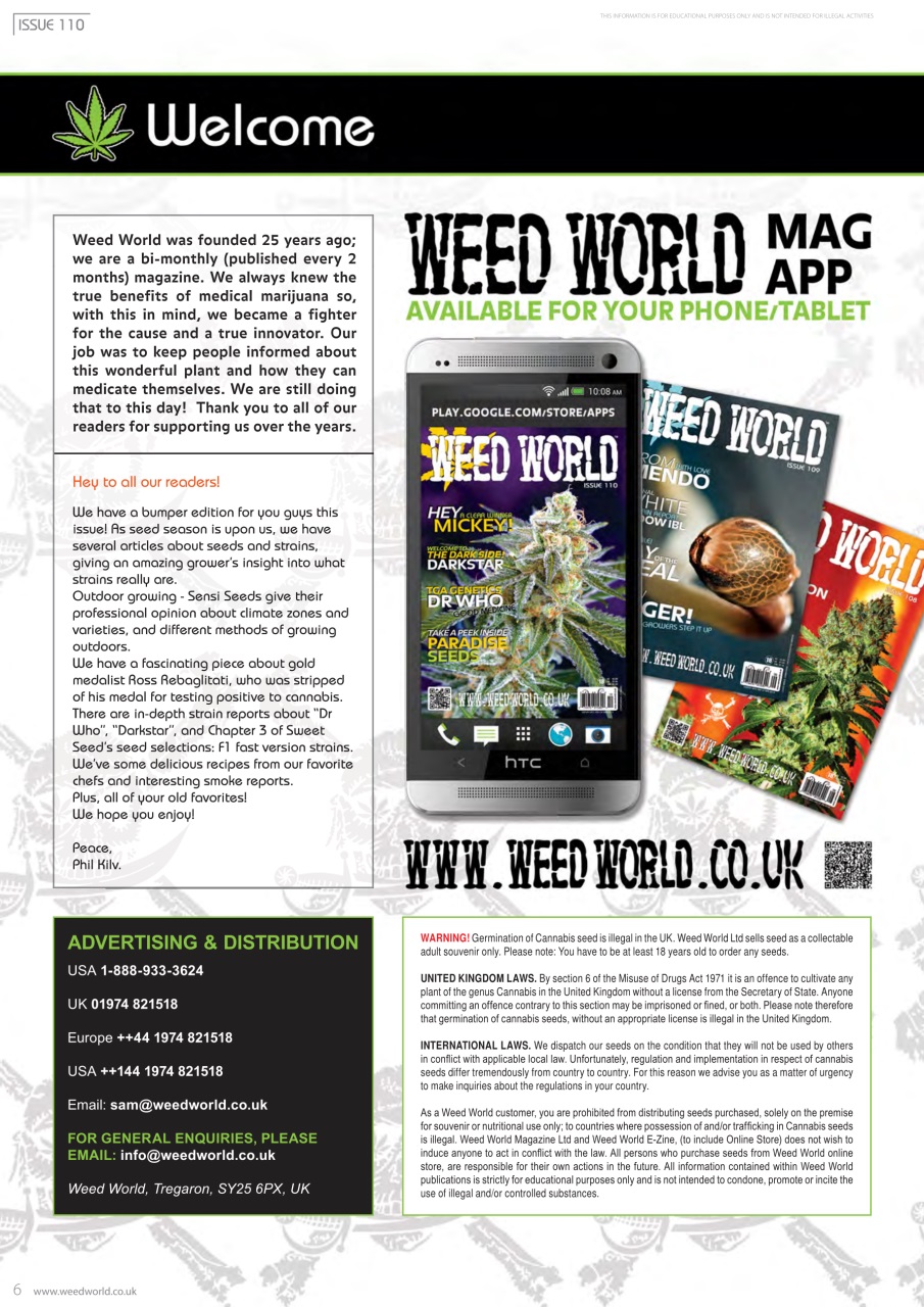 Weed World Preview Pages