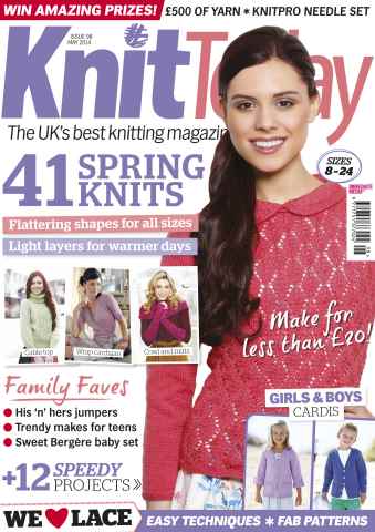 Knit Today issue May 2014