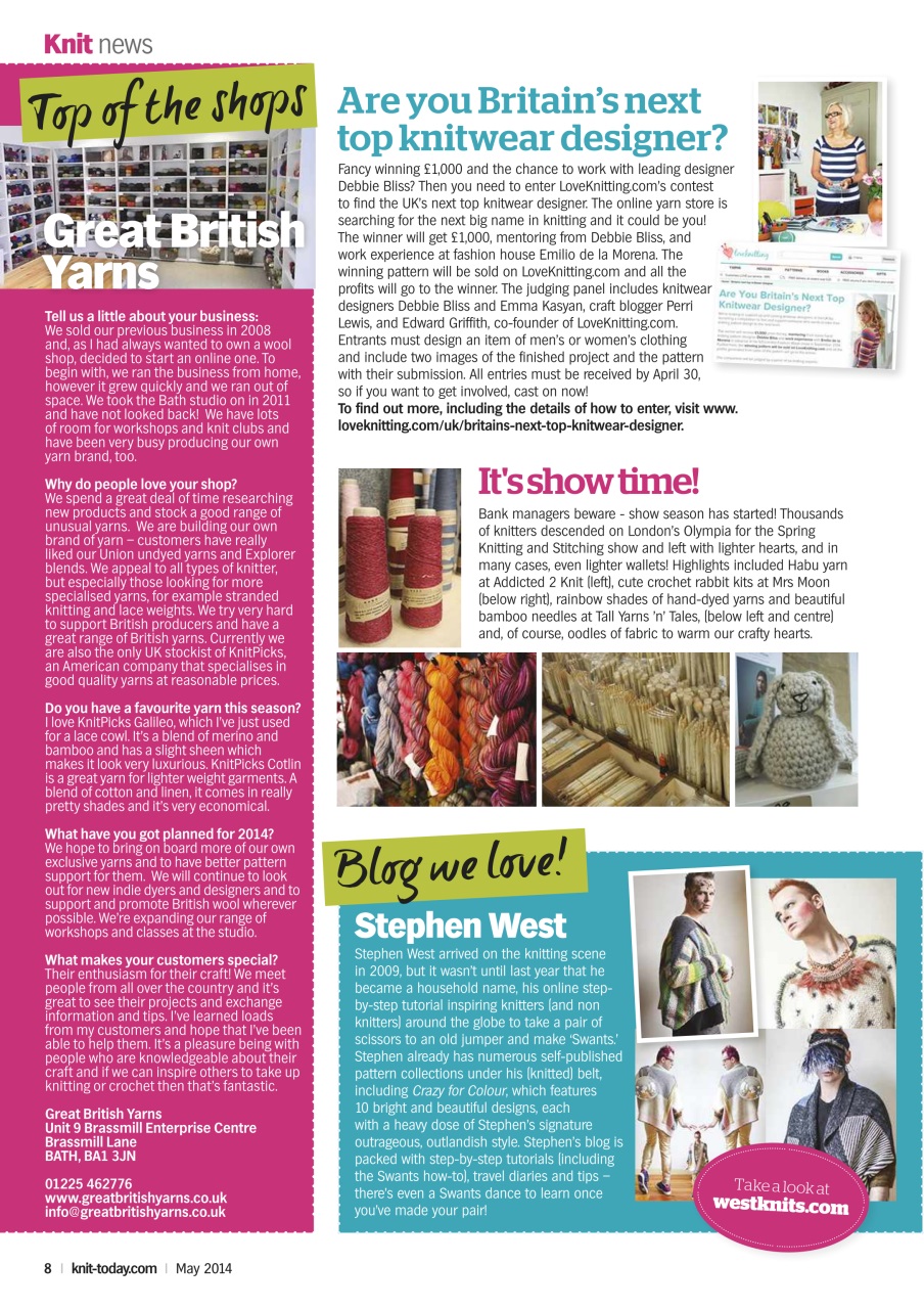 Knit Today Preview Pages