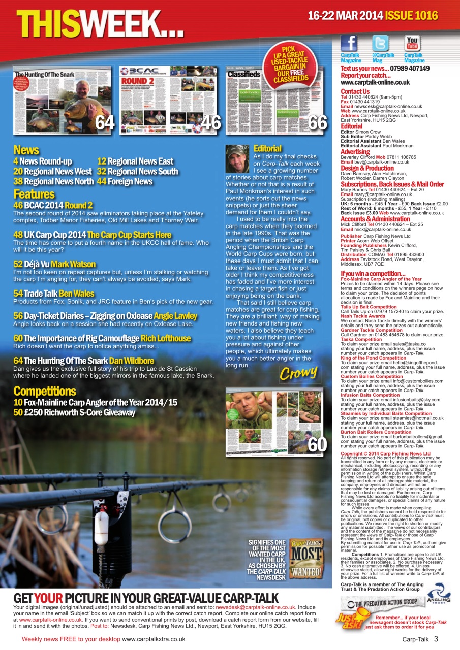 Carp-Talk Preview Pages