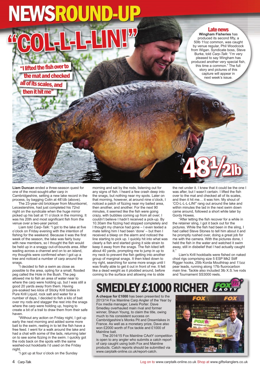 Carp-Talk Preview Pages