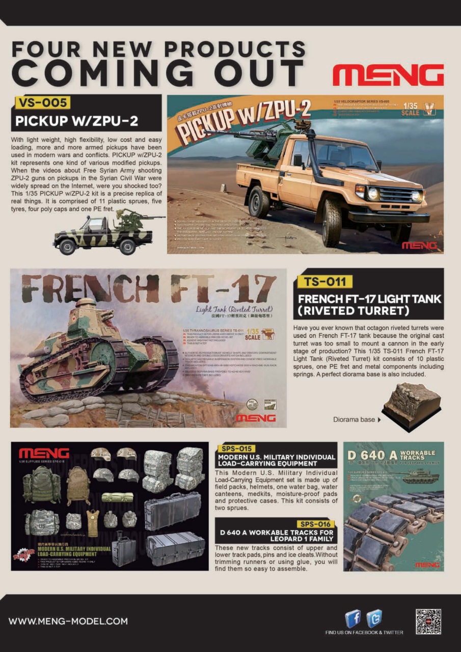 Meng AFV Modeller Preview Pages