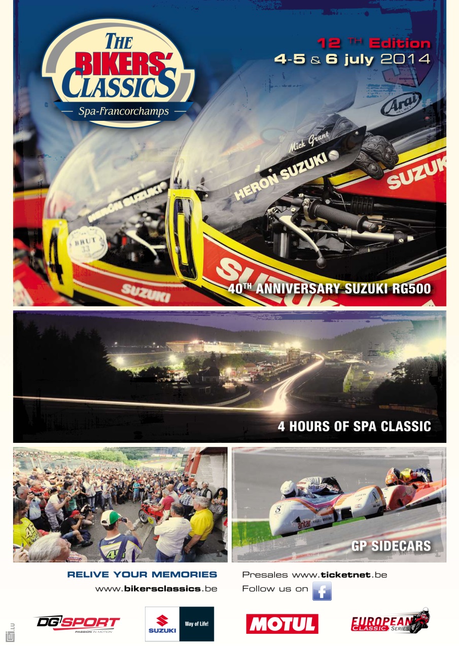 Classic Racer Preview Pages