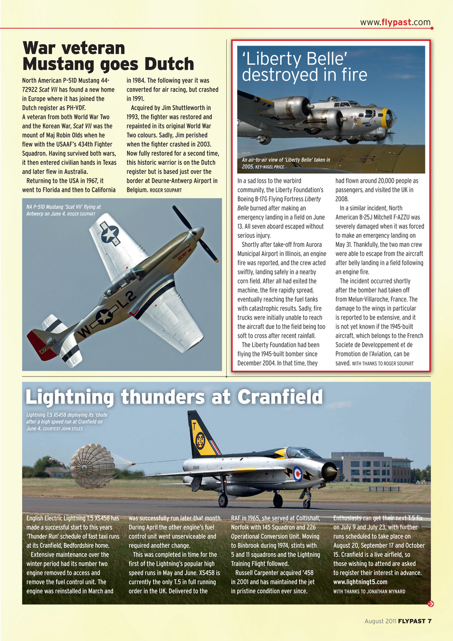 FlyPast Preview Pages