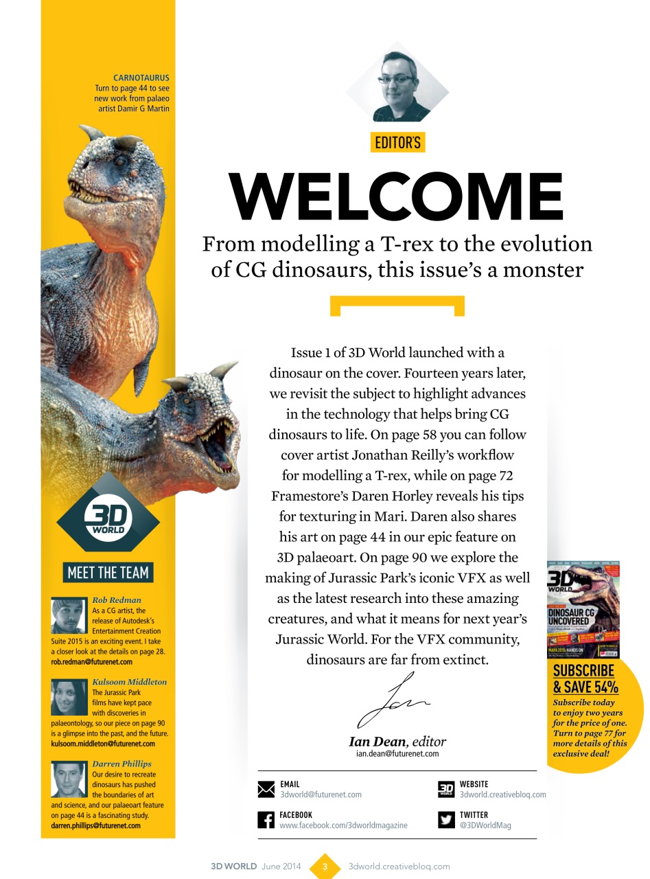 3D World Preview Pages