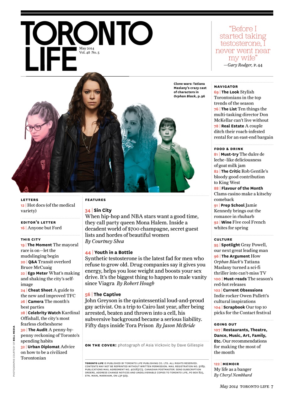 Toronto Life Preview Pages