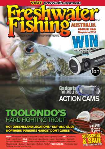Freshwater Fishing Australia issue FWF126 May June 2014