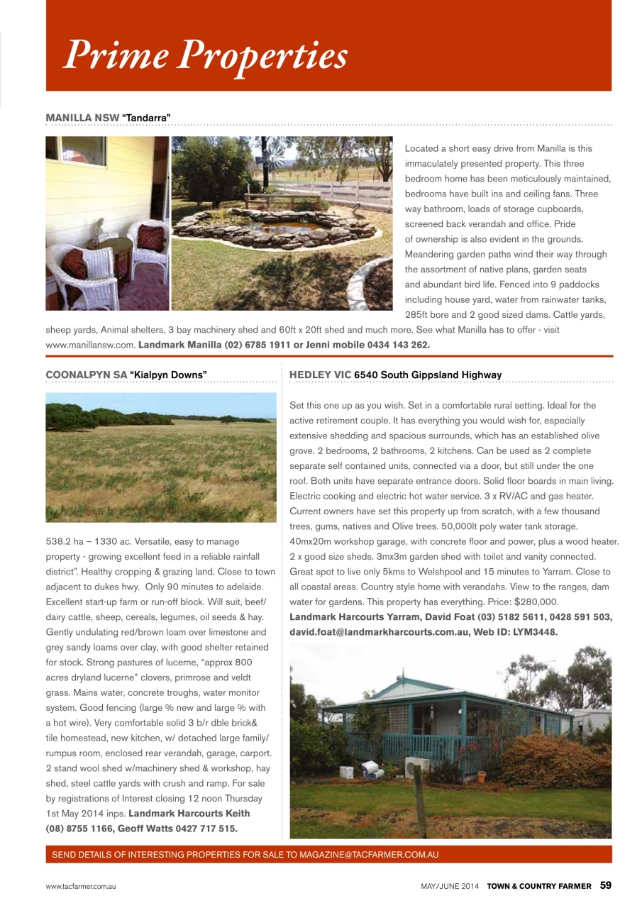 Town And Country Farmer Preview Pages