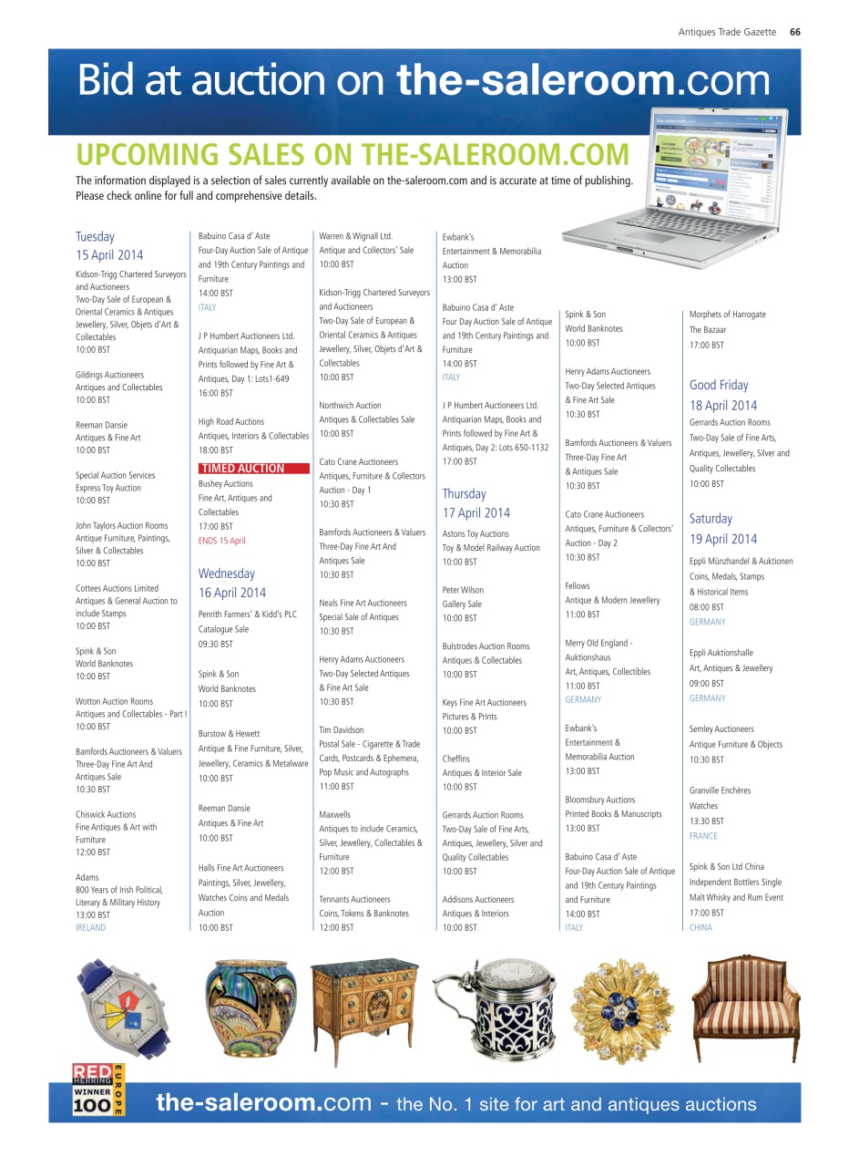 Antiques Trade Gazette Preview Pages