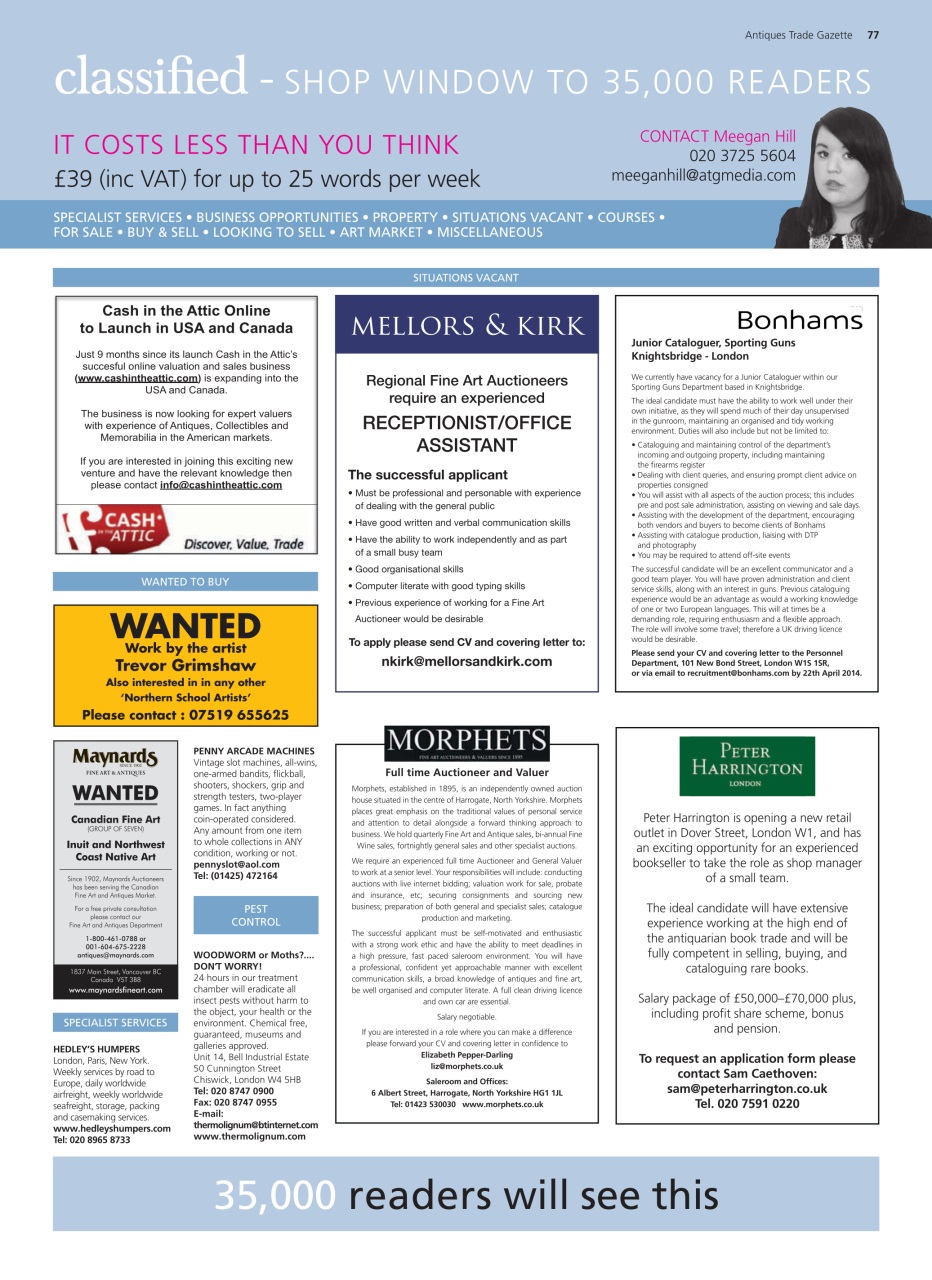 Antiques Trade Gazette Preview Pages