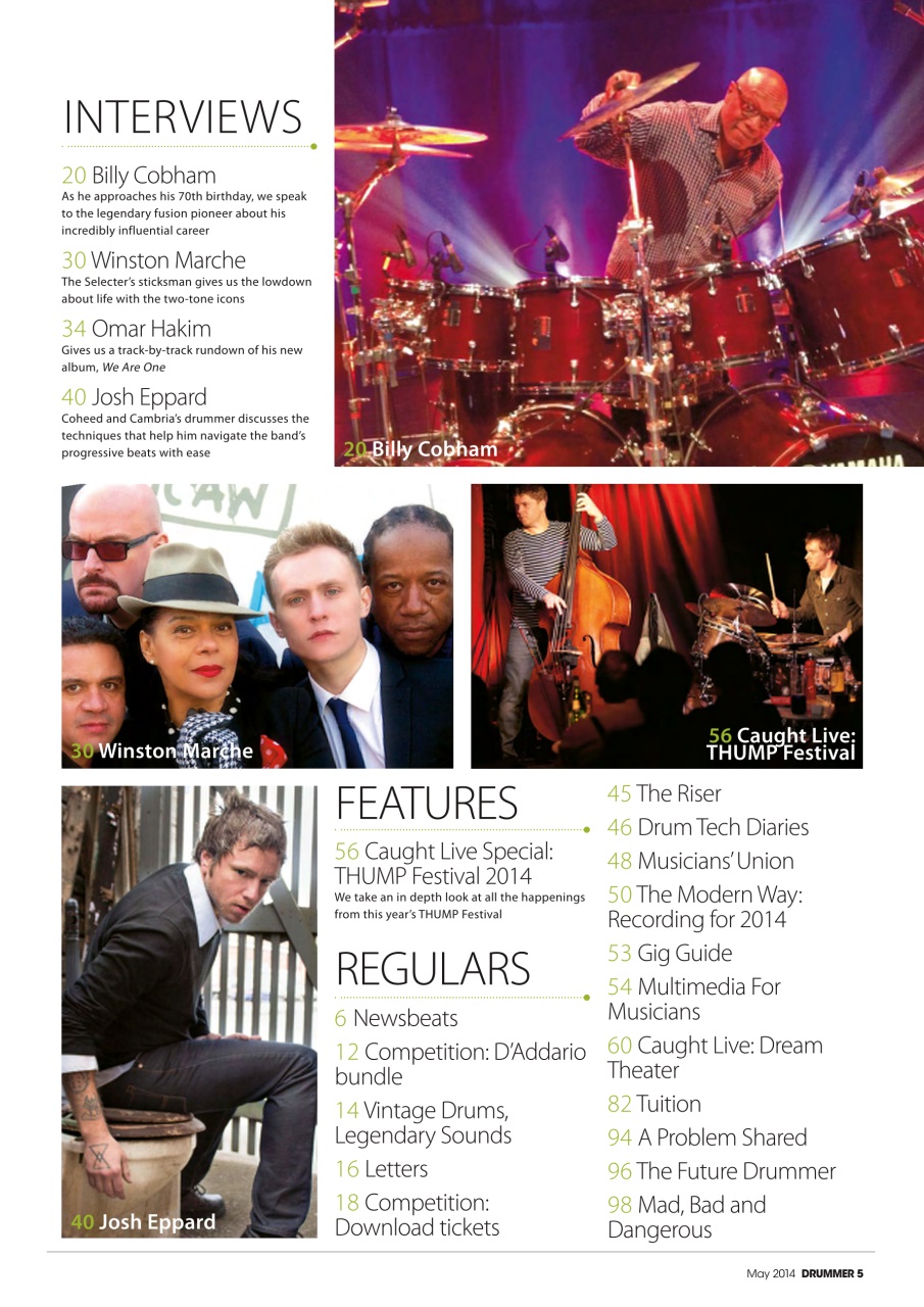 iDrum magazine: Never miss a beat Preview Pages