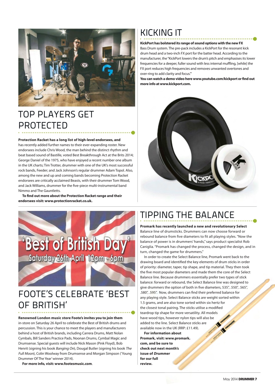 iDrum magazine: Never miss a beat Preview Pages