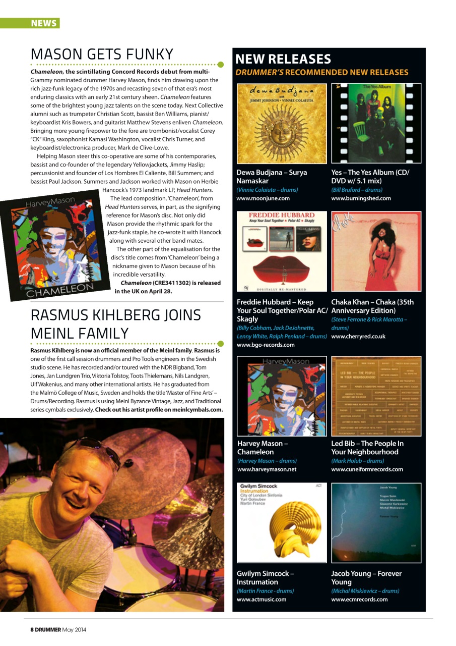 iDrum magazine: Never miss a beat Preview Pages