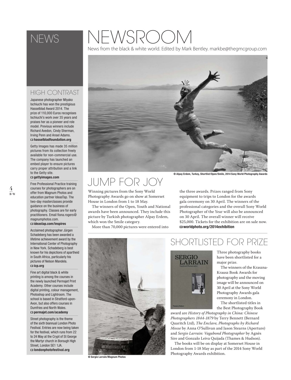 Black+White Photography Preview Pages