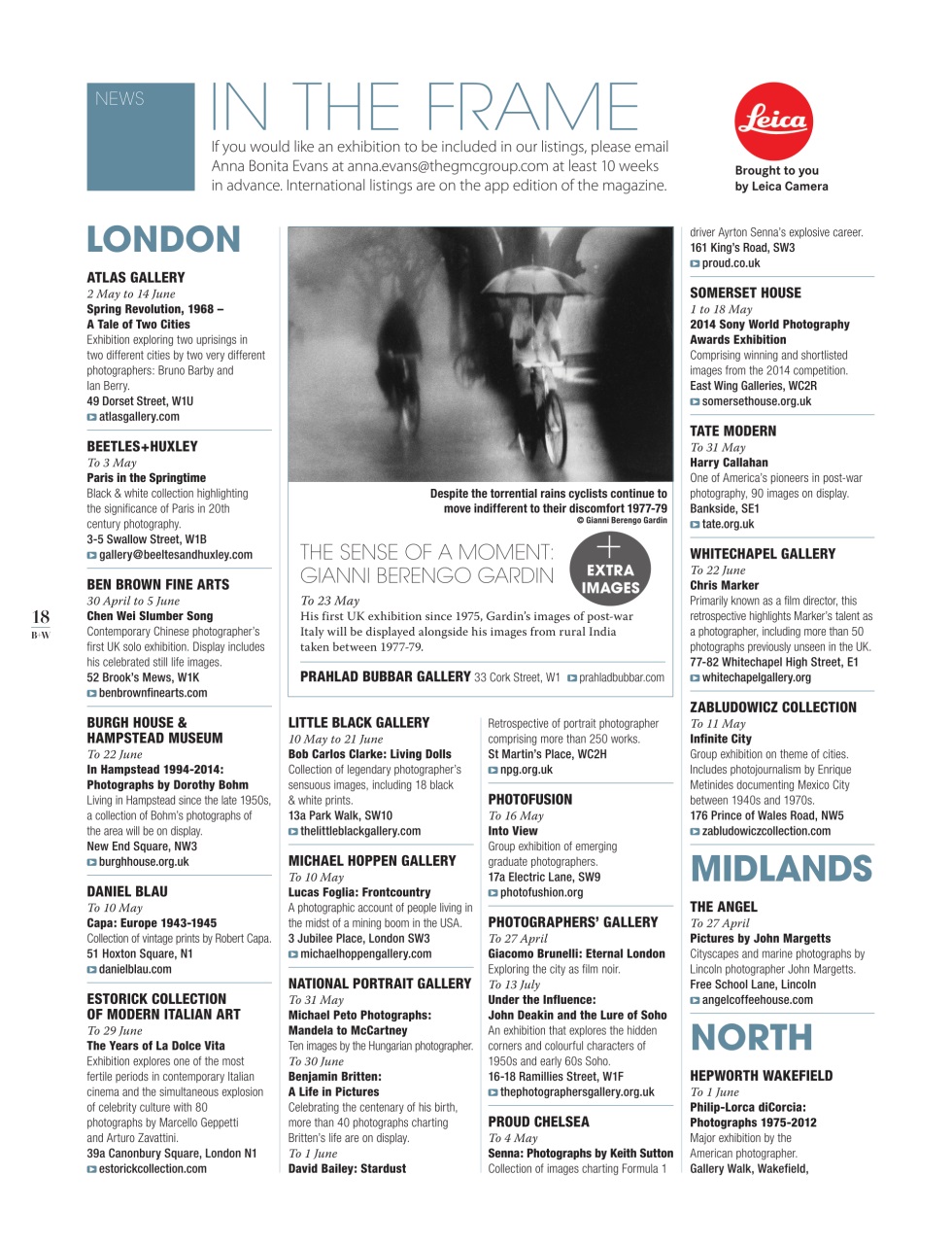 Black+White Photography Preview Pages