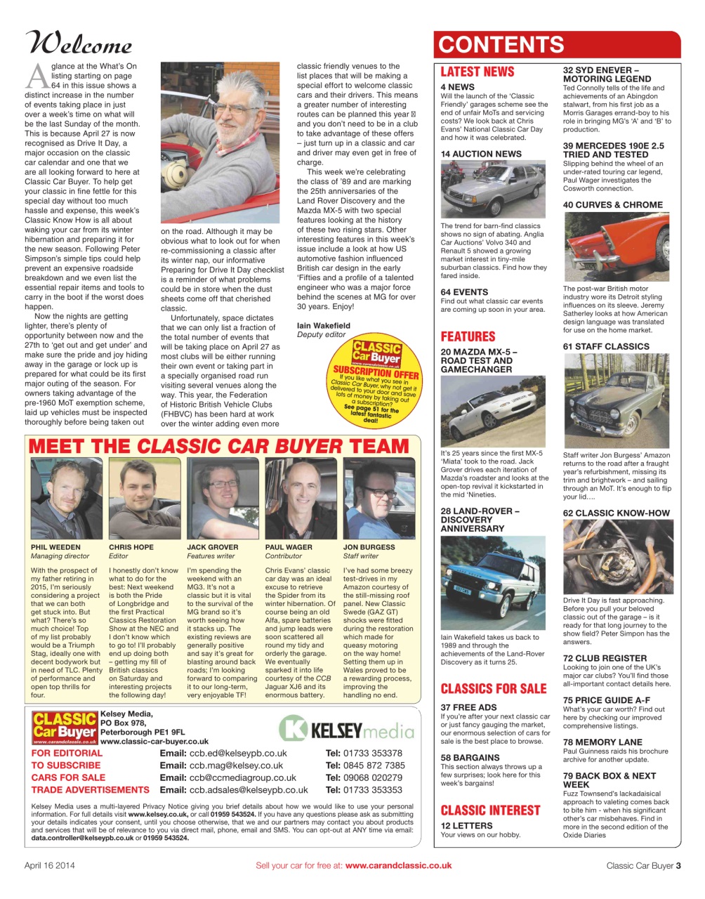 Classic Car Buyer Preview Pages
