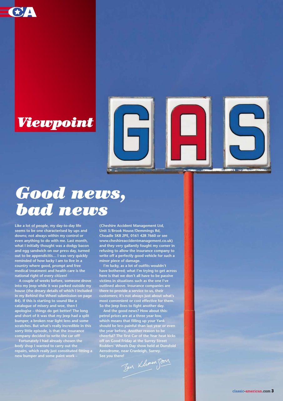 Classic American Magazine Preview Pages