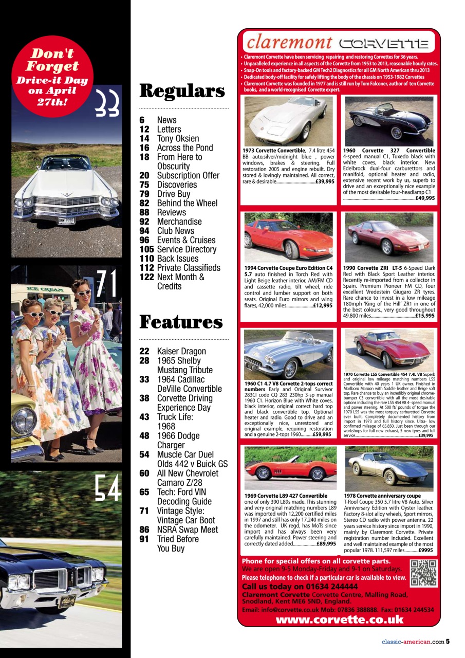 Classic American Magazine Preview Pages