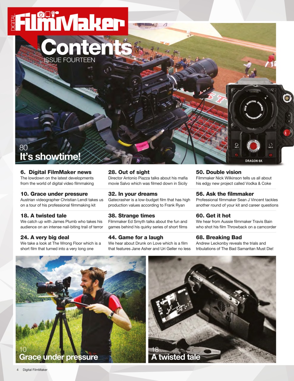 Digital FilmMaker Preview Pages