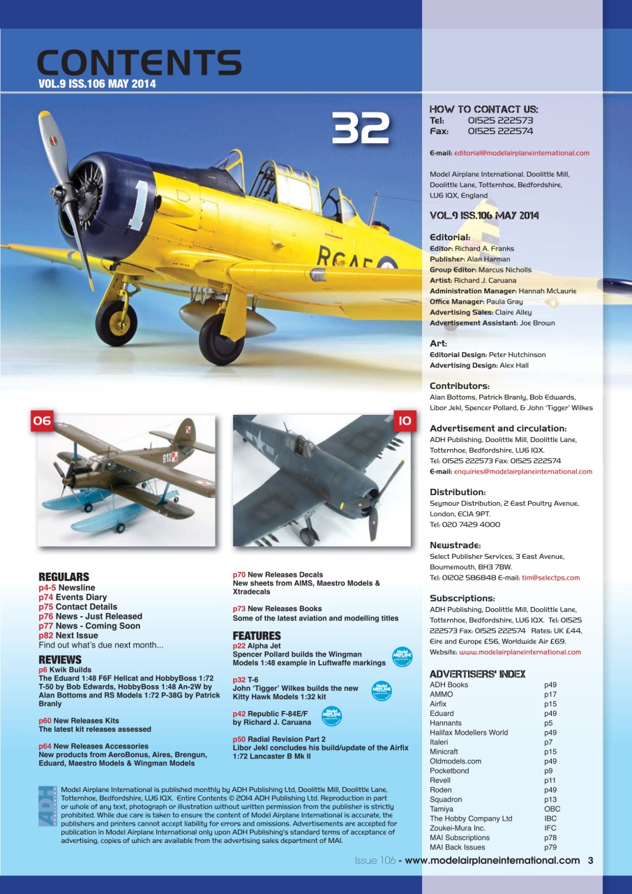 Model Airplane International Preview Pages