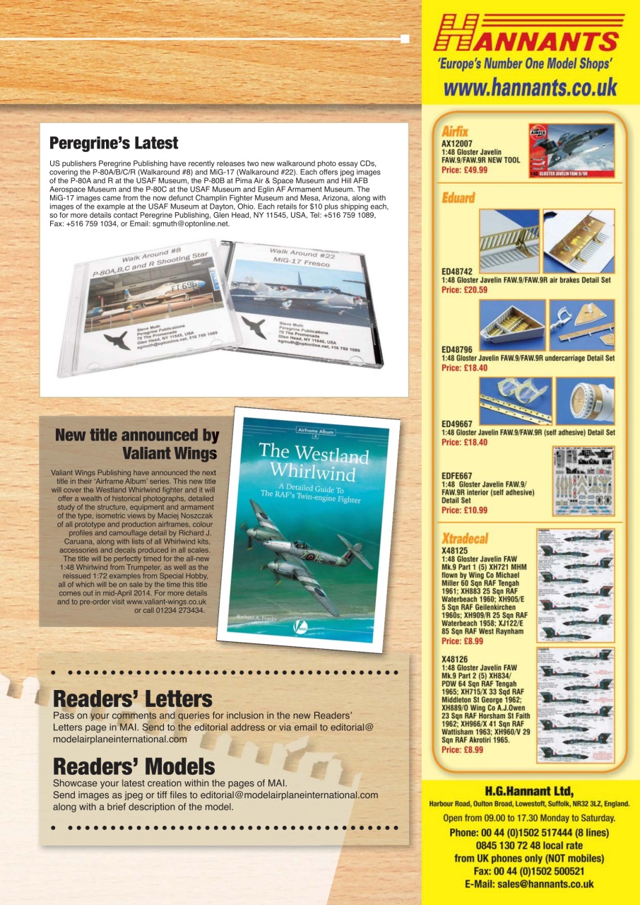Model Airplane International Preview Pages