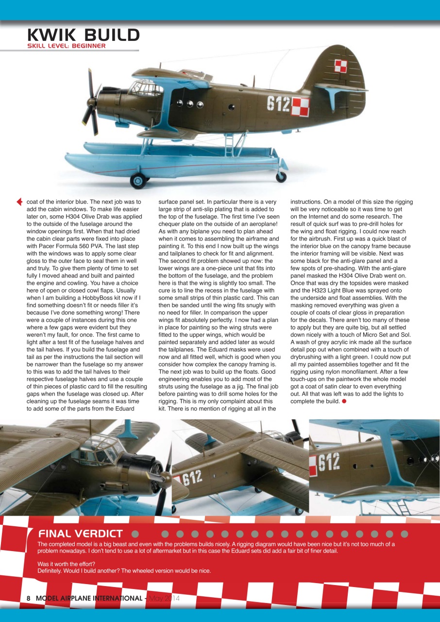 Model Airplane International Preview Pages