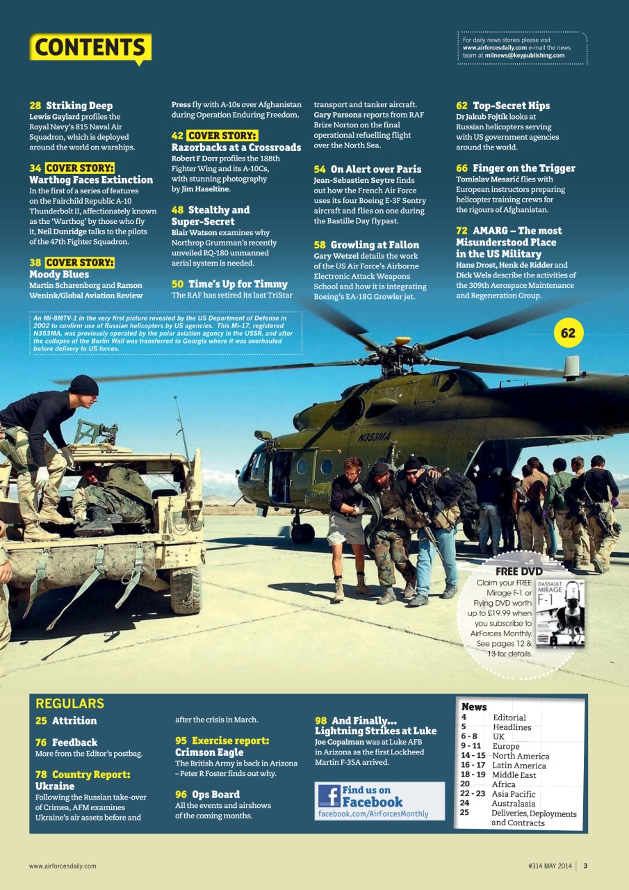 AirForces Monthly Preview Pages