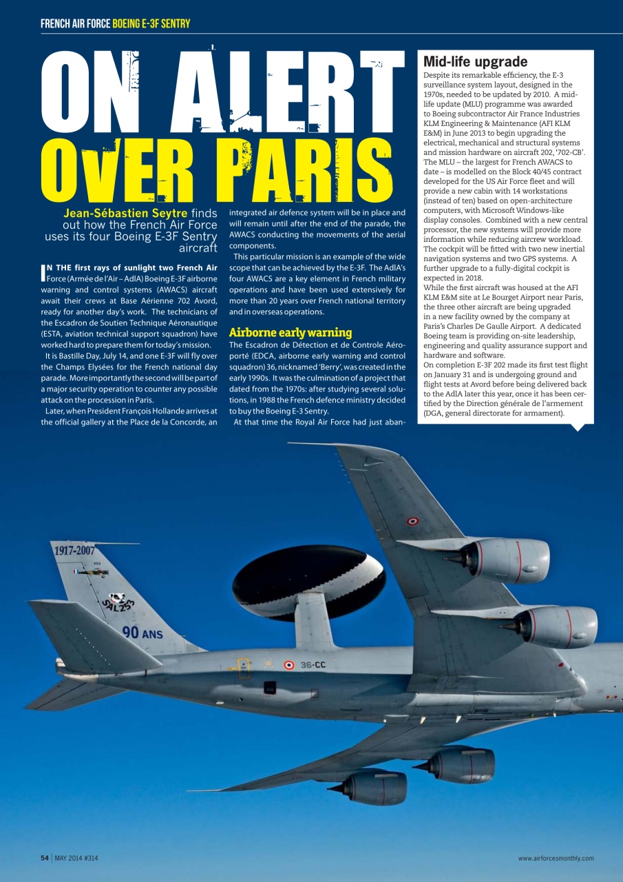 AirForces Monthly Preview Pages