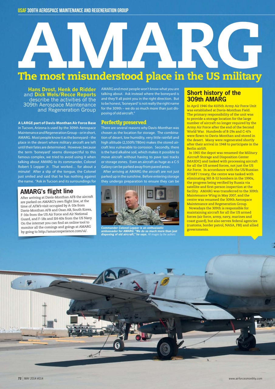 AirForces Monthly Preview Pages