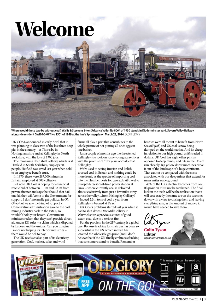 Old Glory Magazine Preview Pages