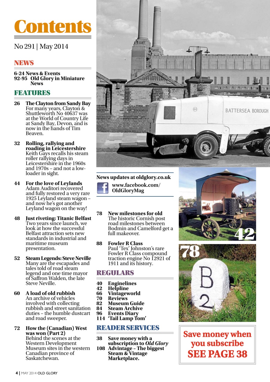 Old Glory Magazine Preview Pages