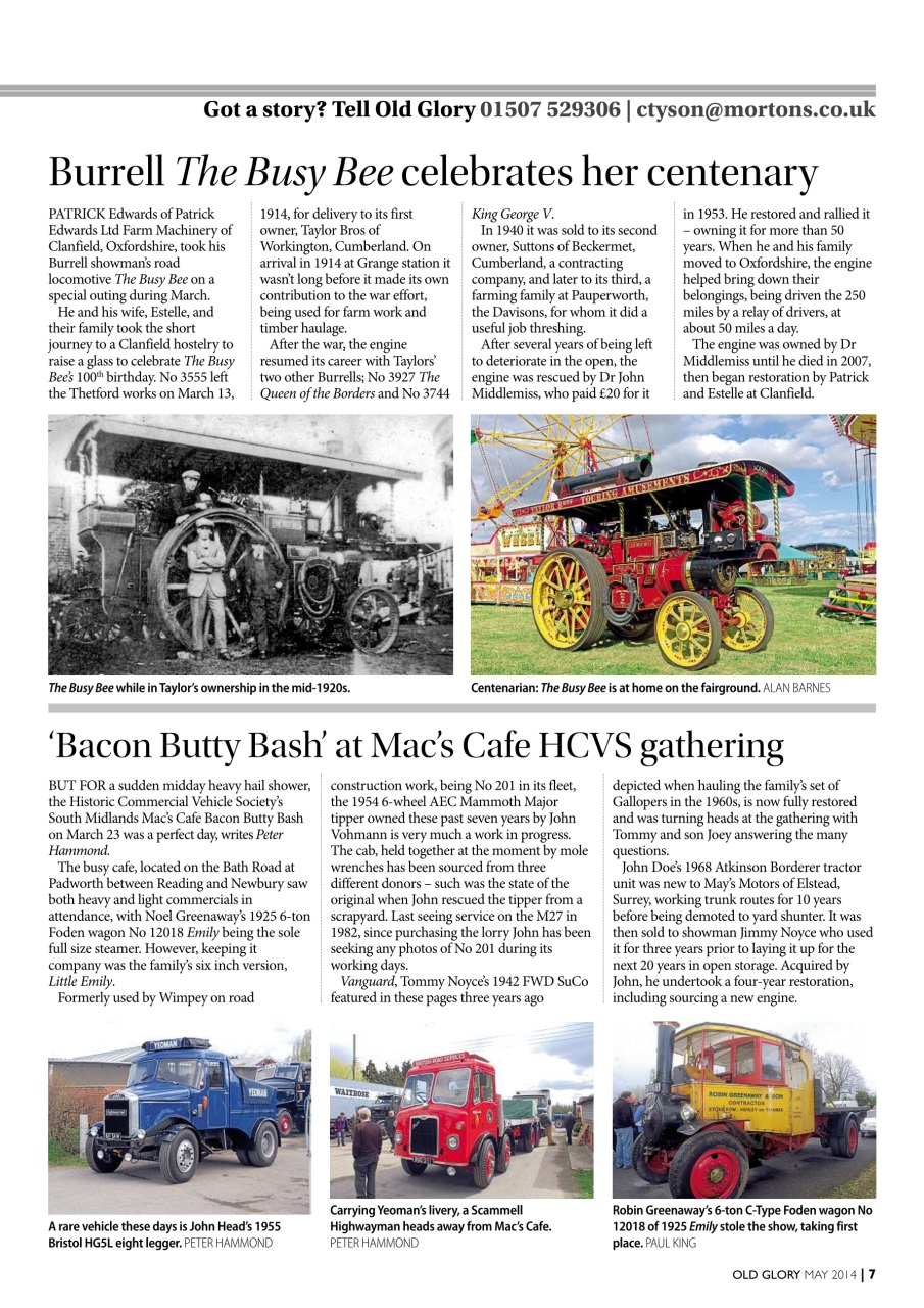 Old Glory Magazine Preview Pages